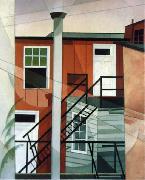 Charles Demuth Modern Conveniences oil painting